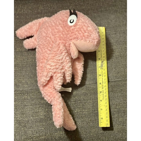 Rare Stuffed Pink Fish Authentic Cat In The Hat Plush Dr. Seuss Kohl’s Cares - Picture 1 of 5